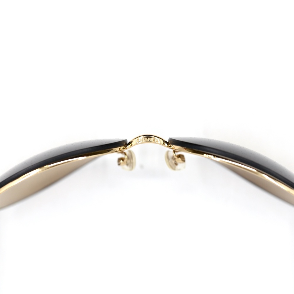 Chanel Dark Honey Brown Aviator Sunglasses - Picture 14 of 16